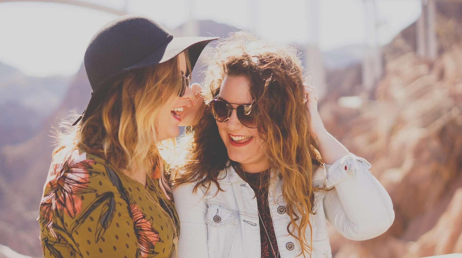 two ladies talking outside | dentist in sunnyvale ca