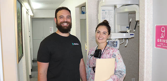 Spruce Dental happy dential patient